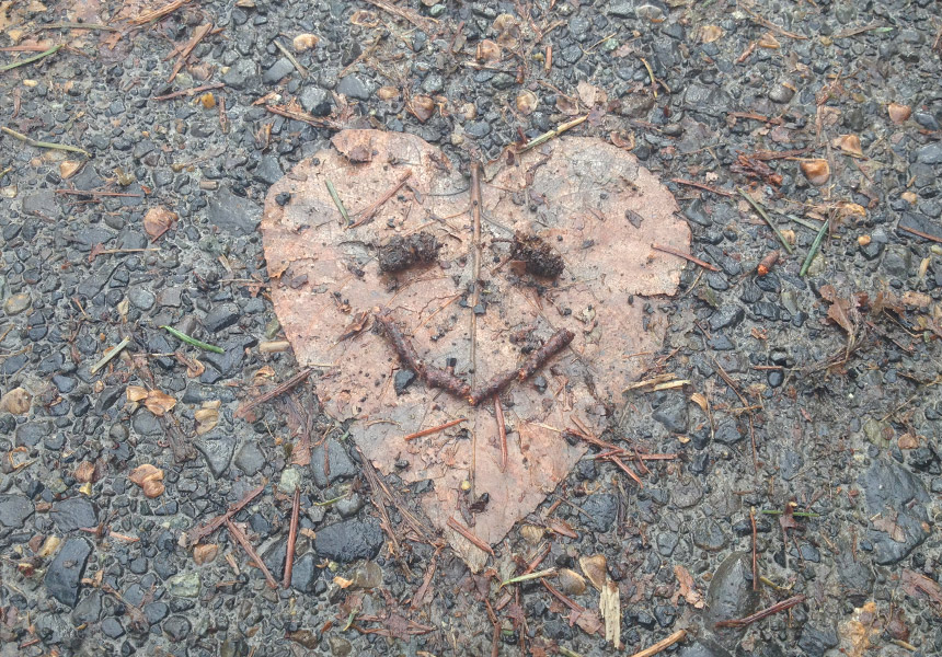 Found a heart at the end of my loop!