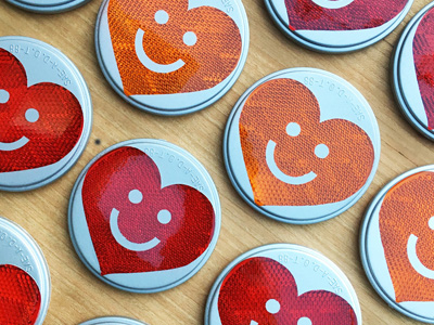 Reflector Heartsmileys